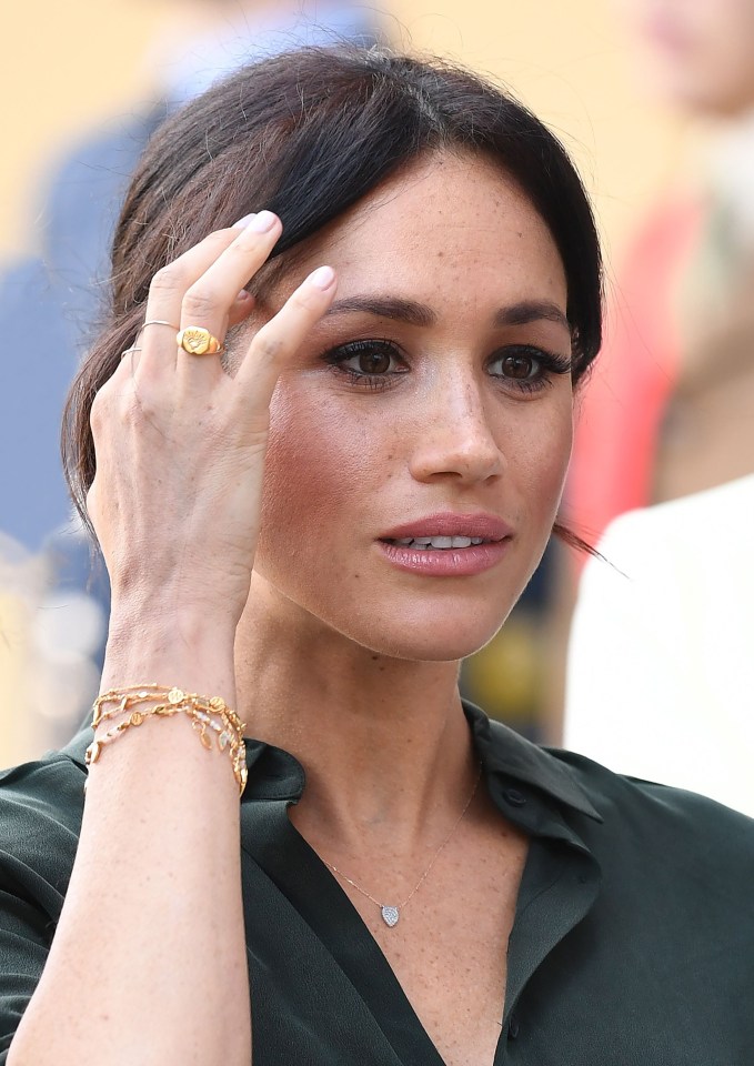 Meghan Markle at the University of Chichester.
