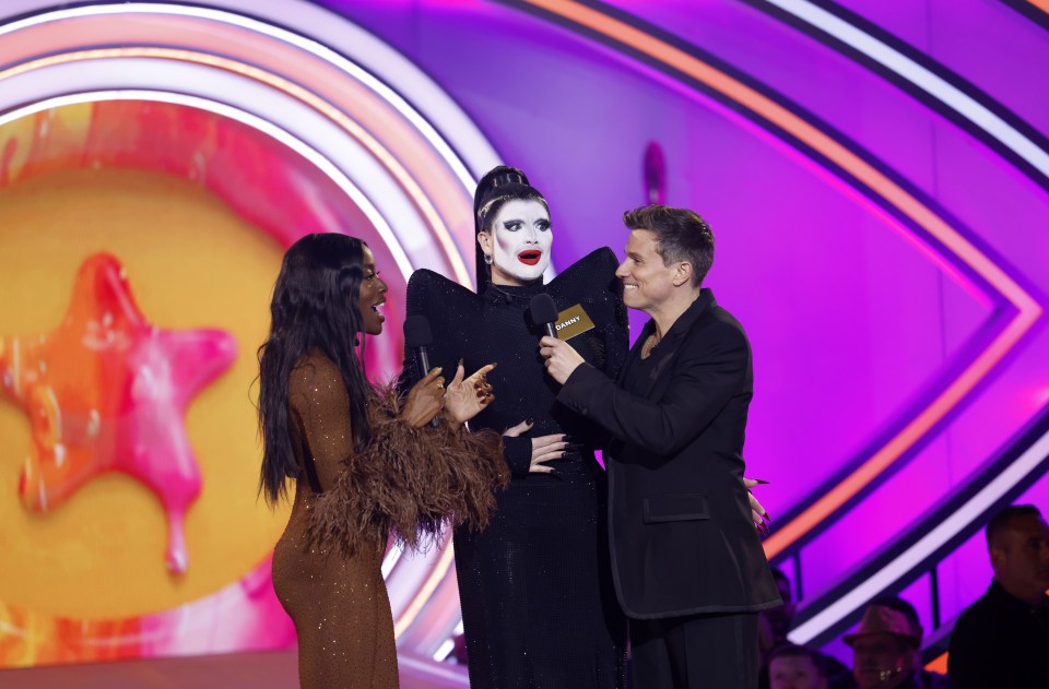 AJ Odudu, Danny Beard, and Will Best at the Celebrity Big Brother launch.