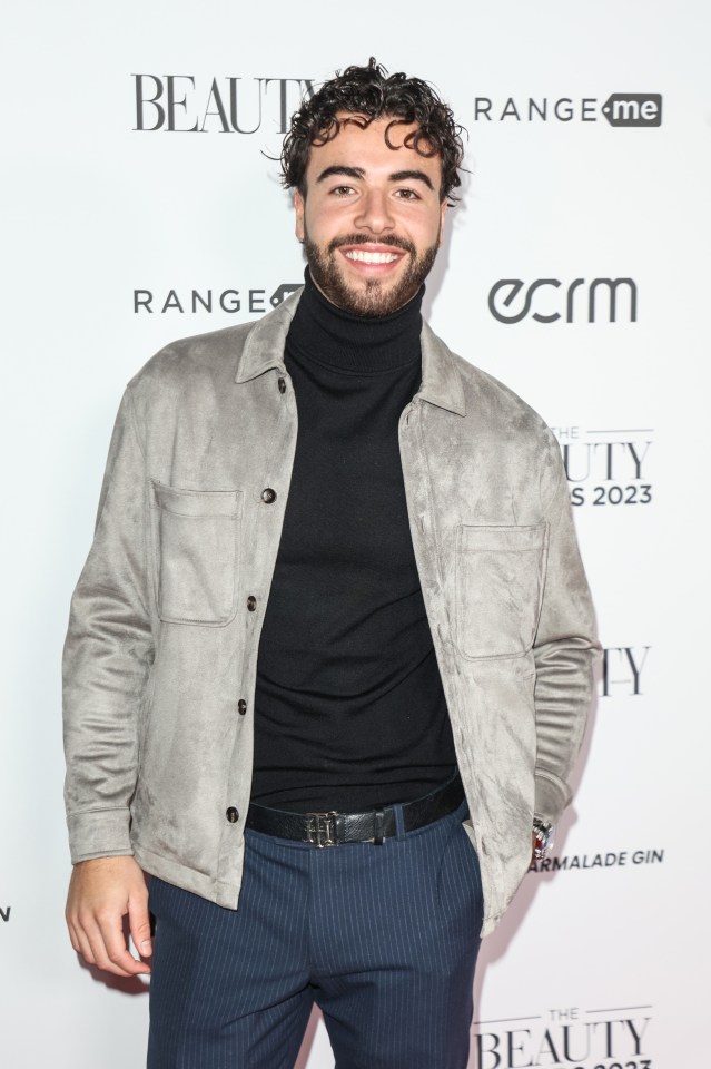 Sammy Root at The Beauty Awards 2023.