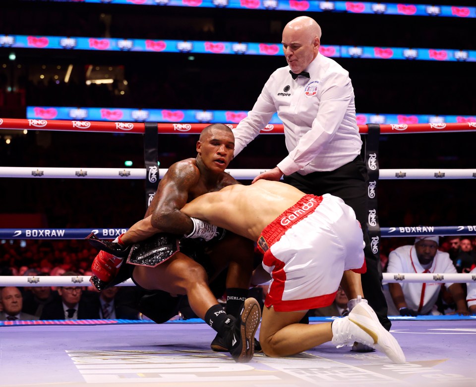 Chris Eubank Jr. and Conor Benn boxing match.