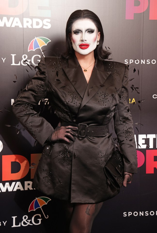 Danny Beard at the Metro Pride Awards.