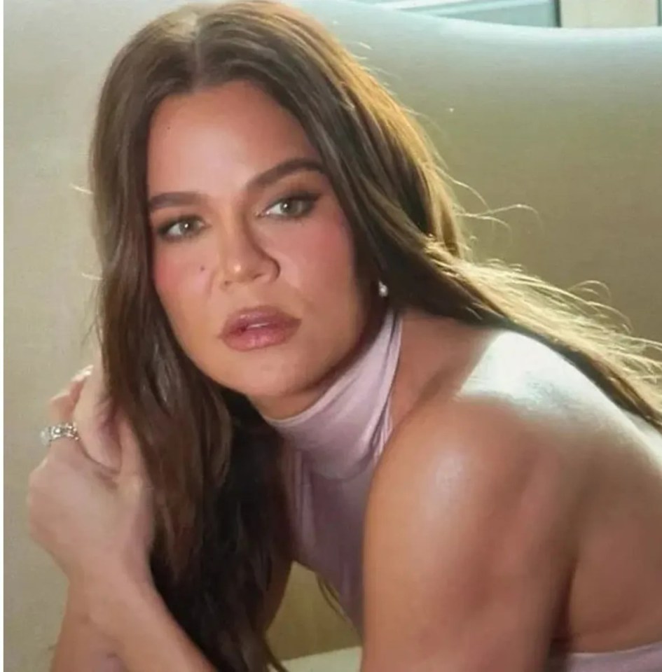 Khloe Kardashian promotional image for her podcast, "Khloe in Wonderland."