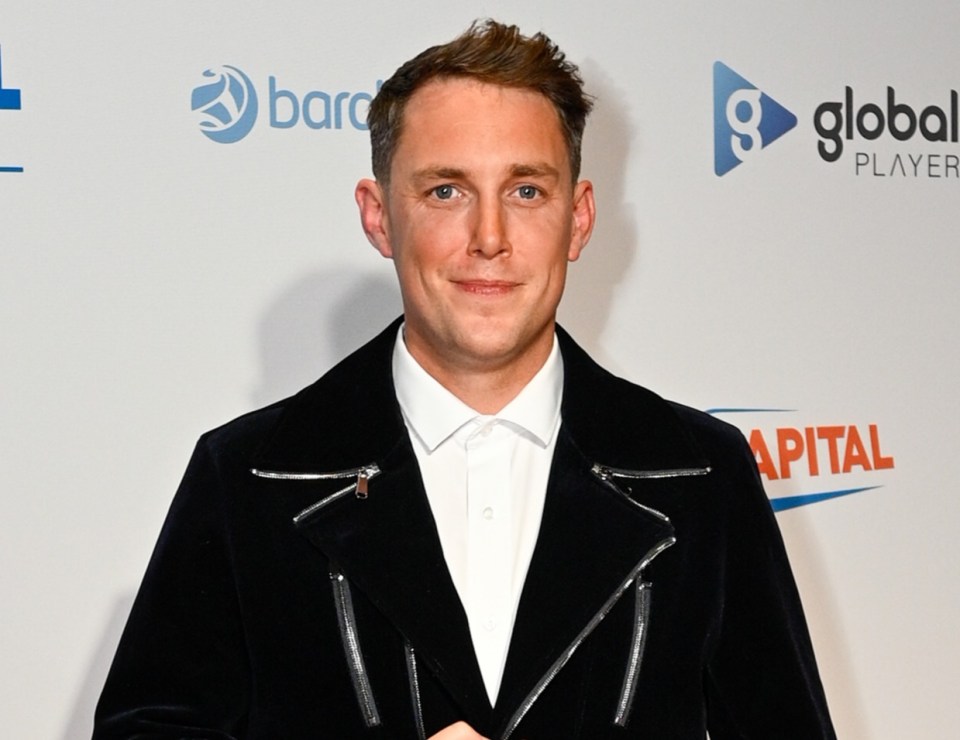 Chris Stark at Capital's Jingle Bell Ball 2024.