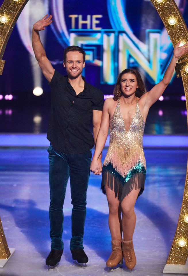 Libby Clegg and Mark Hanretty, finalists on Dancing on Ice.