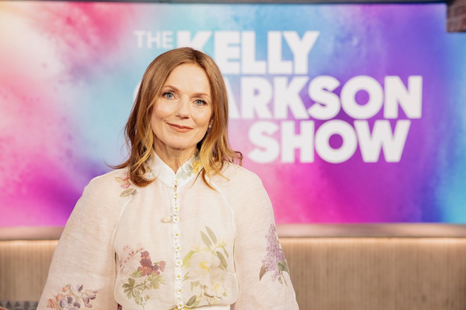 Geri Halliwell Horner on The Kelly Clarkson Show.