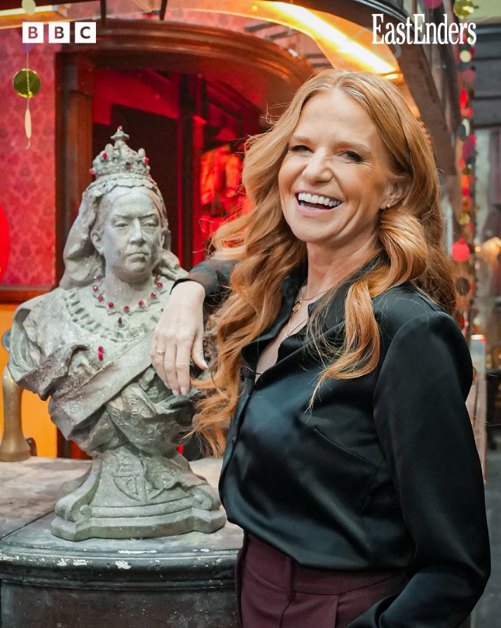 Patsy Palmer at her EastEnders leaving party.