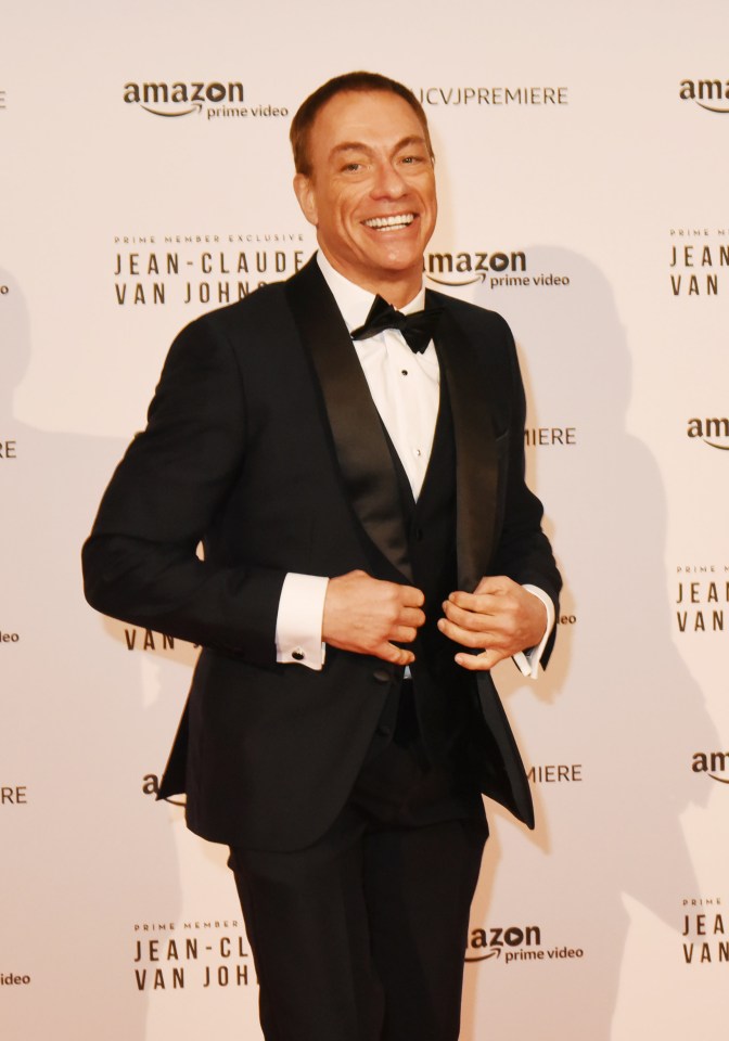 Jean-Claude Van Damme at the Amazon Prime Video premiere.