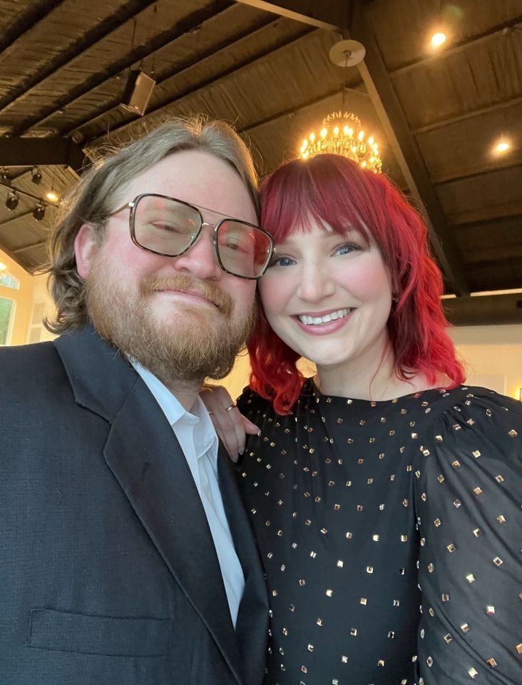 Photo of a couple posing for a picture.