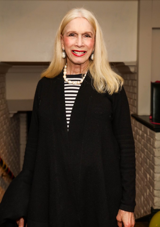 Lady Colin Campbell at a press night after-party.