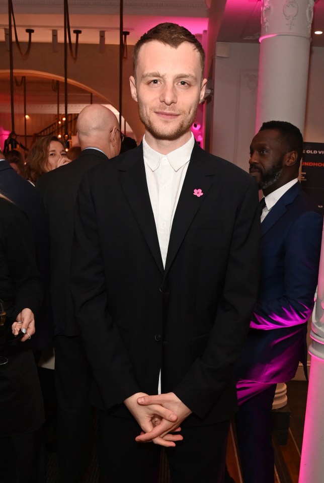 Luke Thallon at The Old Vic Tomorrow Gala.