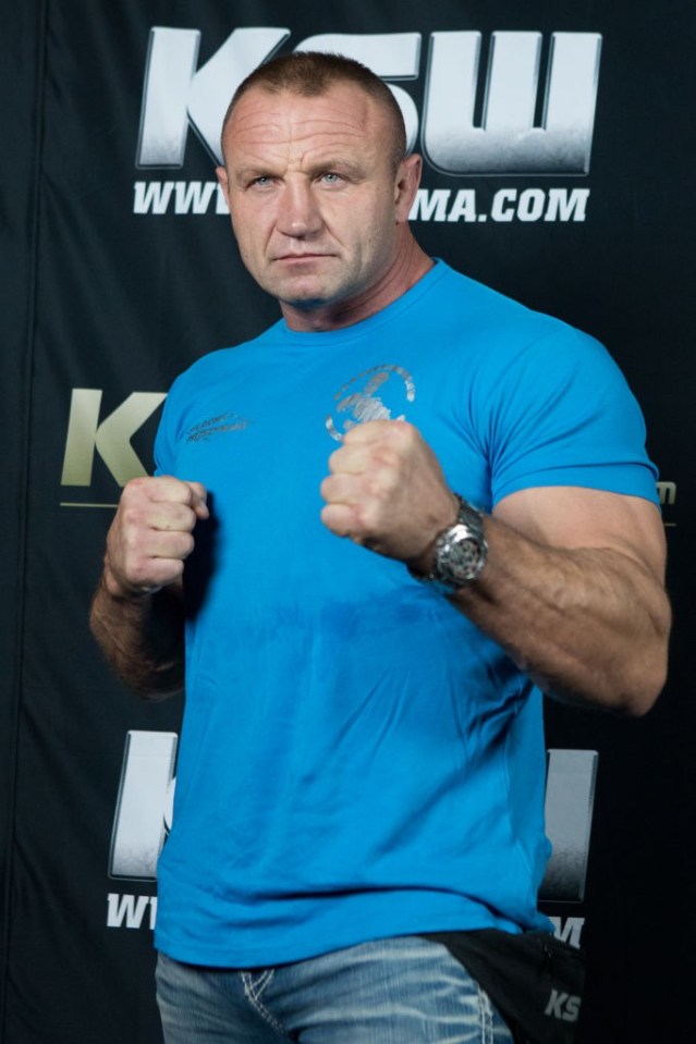 Mariusz Pudzianowski attends the KSW 51 Media Day in Warsaw, Poland, on November 4, 2019. KSW 51 (MMA fights) which will take place in Zagreb, Croatia on 9th November. (Photo by Foto Olimpik/NurPhoto via Getty Images)