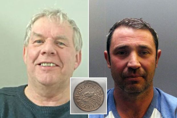 An image collage containing 3 images, Image 1 shows Headshot of Roger Pilling, Image 2 shows Mugshot of Craig Best, Image 3 shows Ninth-century Viking coin