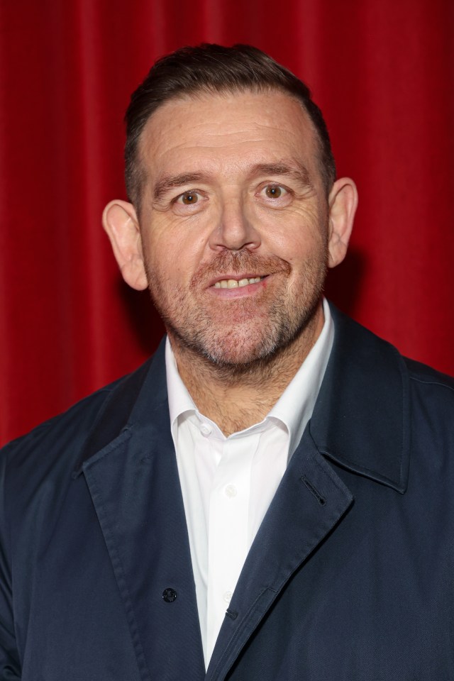 Headshot of Nick Frost at the Timestalker UK Gala Screening.