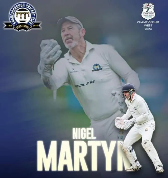 Nigel Martyn, cricketer.
