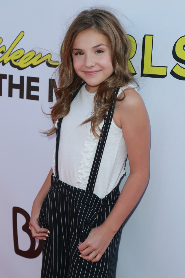 Piper Rockelle at the premiere of Chicken Girls.