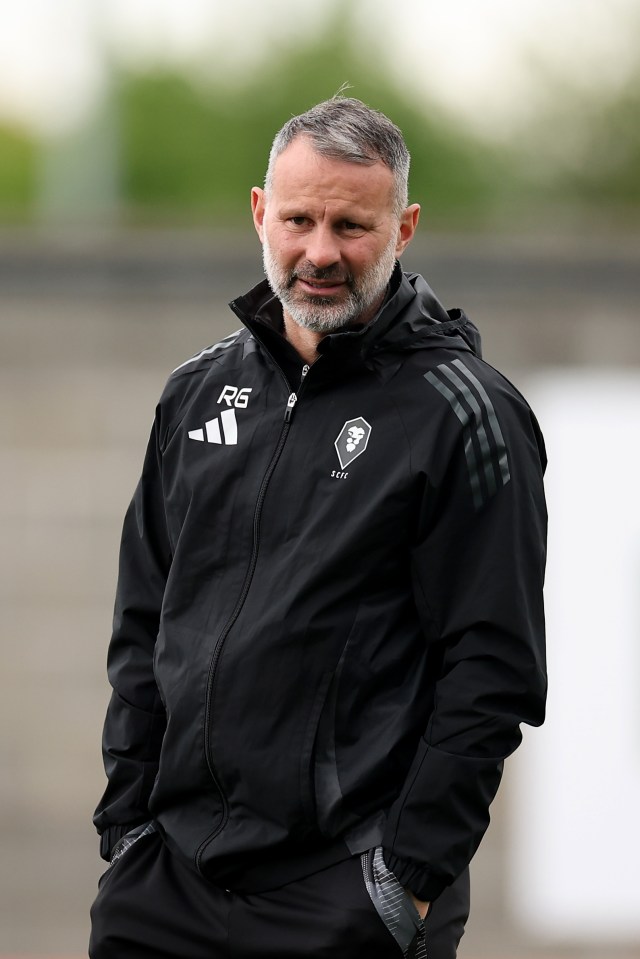 Ryan Giggs, Salford City director of football.