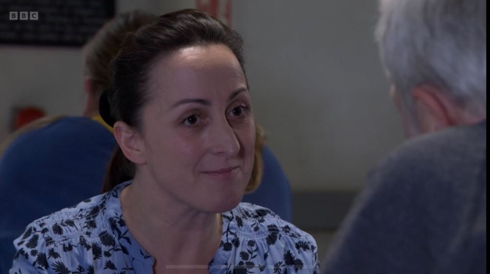 Natalie Cassidy as Sonia Fowler in EastEnders.