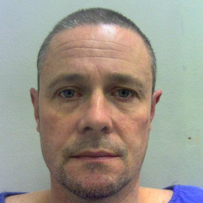 Mugshot of Mark Bridger, convicted of murder.