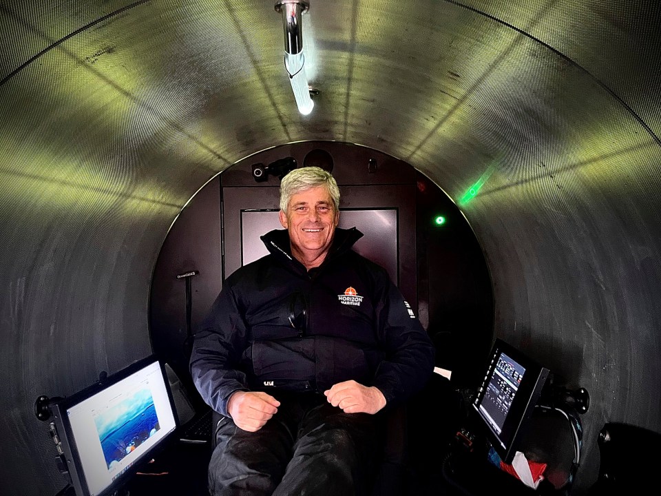 Karl Stanley at the annual Submarine Symposium in New Orleans, Louisiana.
