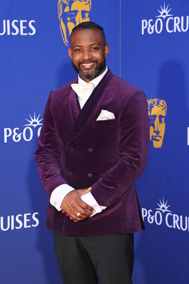 JB Gill at the BAFTA Television Awards.