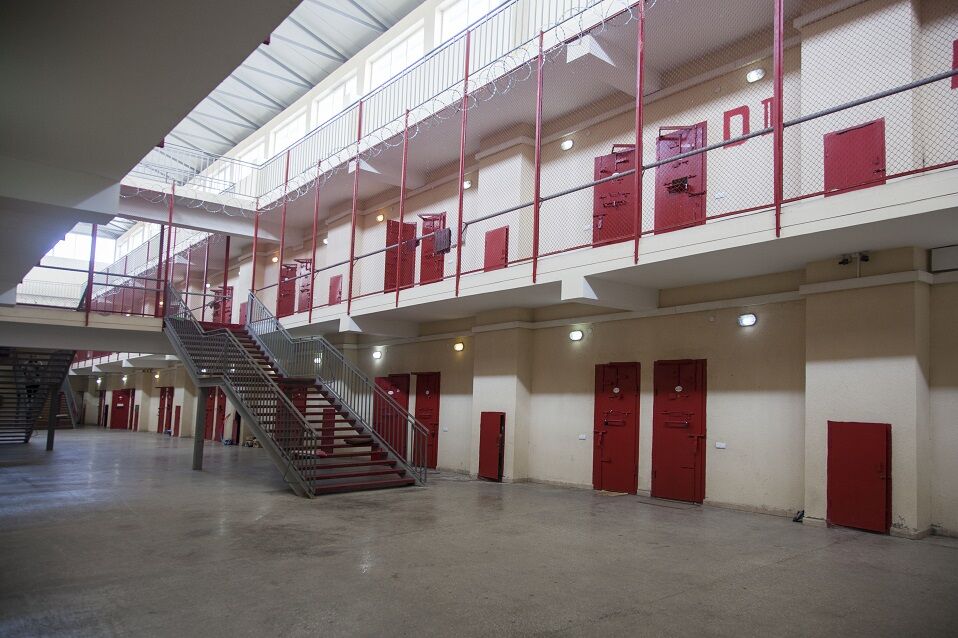 Interior of a women's prison in Georgia.