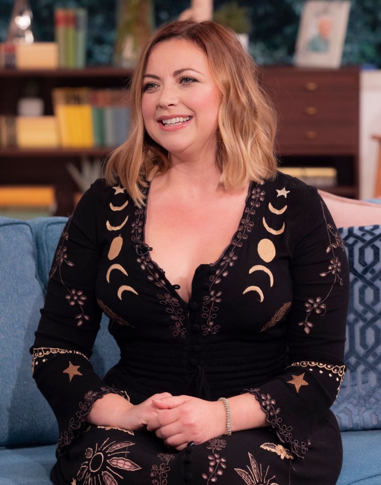 Charlotte Church on the "This Morning" TV show.