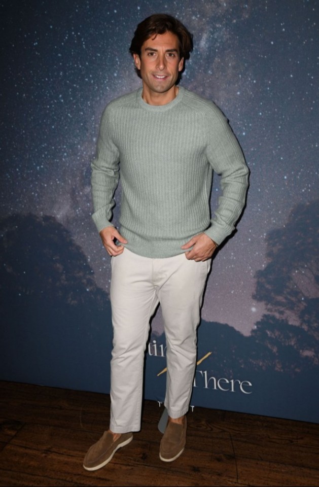 Mandatory Credit: Photo by Jack Dredd/Shutterstock (14162401m) James Argent Brogan Garitt Smiths Podcast 'Getting Their' Recording, London, UK - 22 Oct 2023