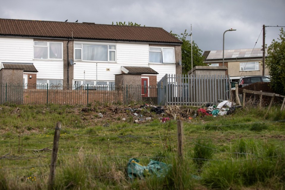 12.05.25 - Picture shows Rhymney, in Blaenau Gwent, South Wales. One in 30 people in Rhymney are claiming benefits for anxiety  a higher proportion than anywhere else in Britain.