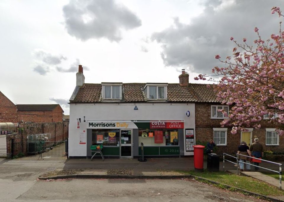 Morrisons Daily store in Haxby, also including a post office and Costa Express.