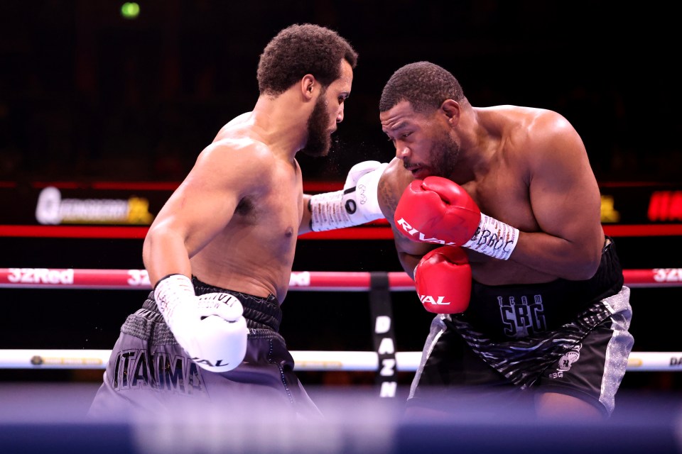 Mike Balogun boxing Moses Itauma.