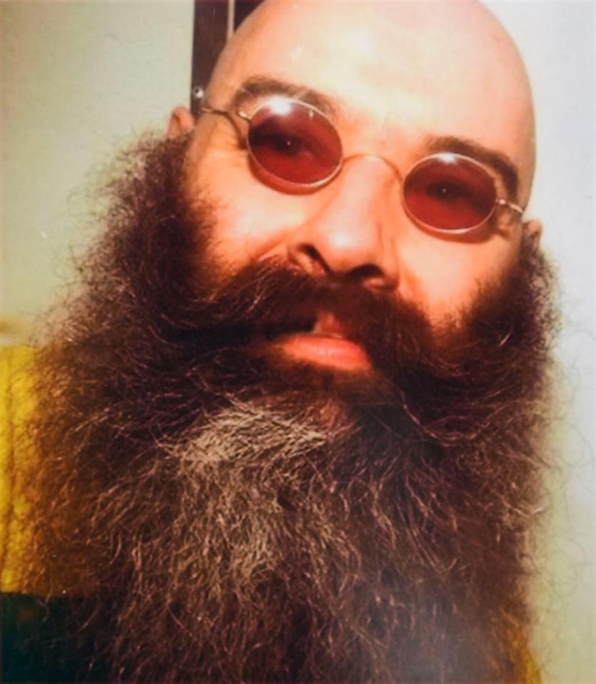 Charles Bronson, British criminal, wearing sunglasses.