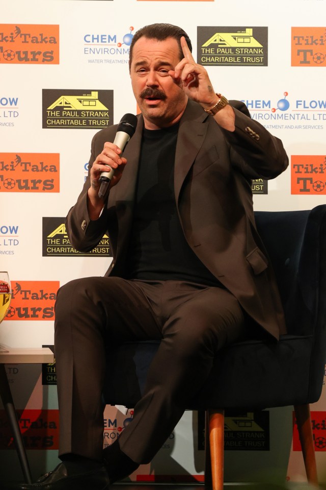 Danny Dyer at a charity event.