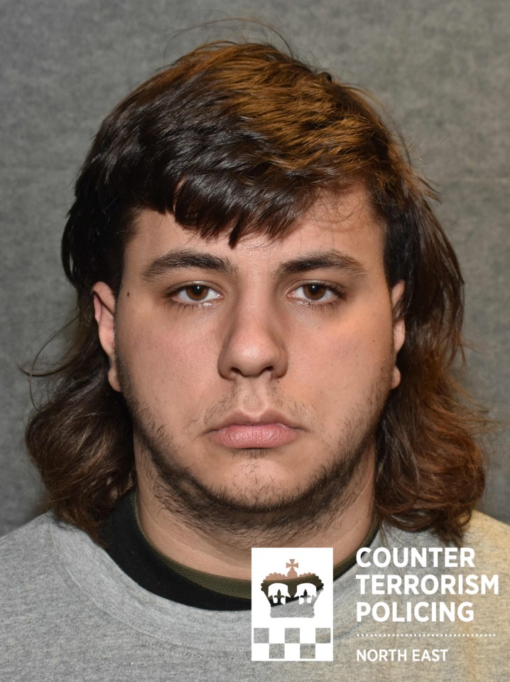 Mugshot of Marco Pitzettu, convicted of planning terrorist attacks.