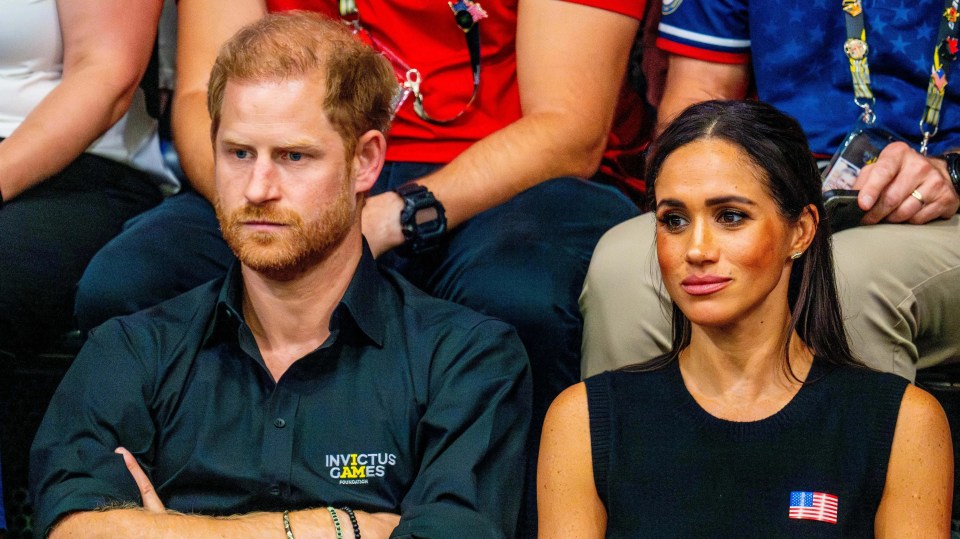 Prince Harry and Meghan Markle at the Invictus Games.