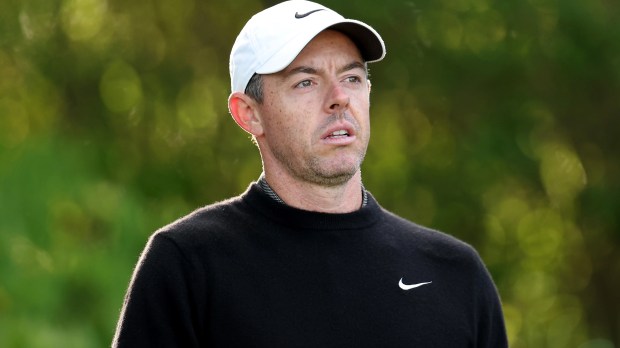 Rory McIlroy at a golf tournament.