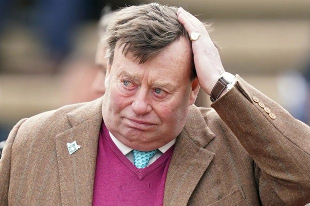 Trainer Nicky Henderson at the Cheltenham Festival.
