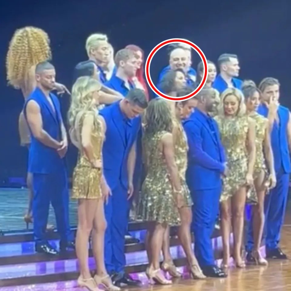 Wynne Evans and Janette Manrara on Strictly Come Dancing.