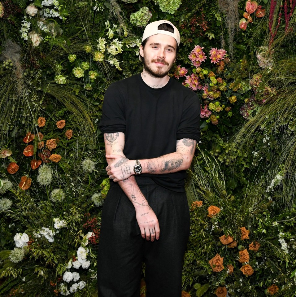 Brooklyn Beckham at Ace Mission Studios event.