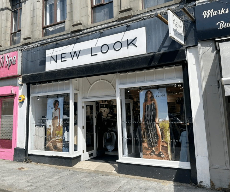 New Look storefront.