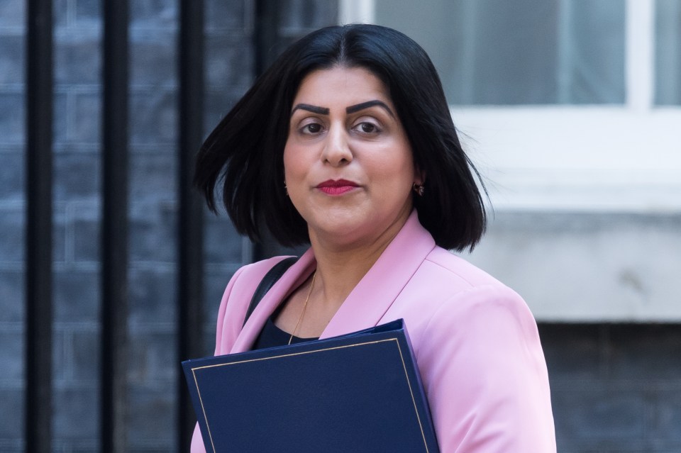 Shabana Mahmood, Lord Chancellor and Secretary of State for Justice, arriving at Downing Street.