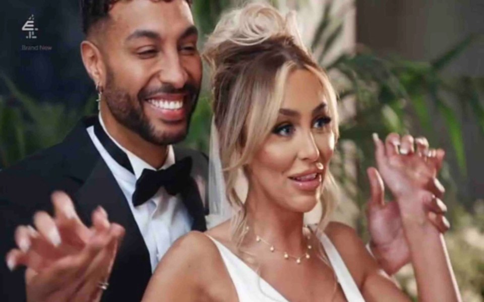 Ella Morgan and Nathaniel Valentine from Married at First Sight.
