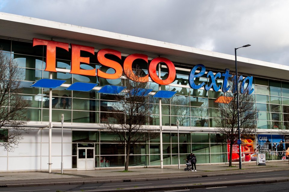 Tesco Extra store in Slough, Berkshire.