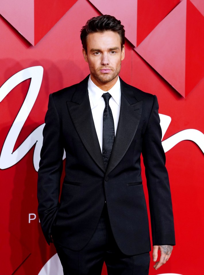 Liam Payne at the Fashion Awards.