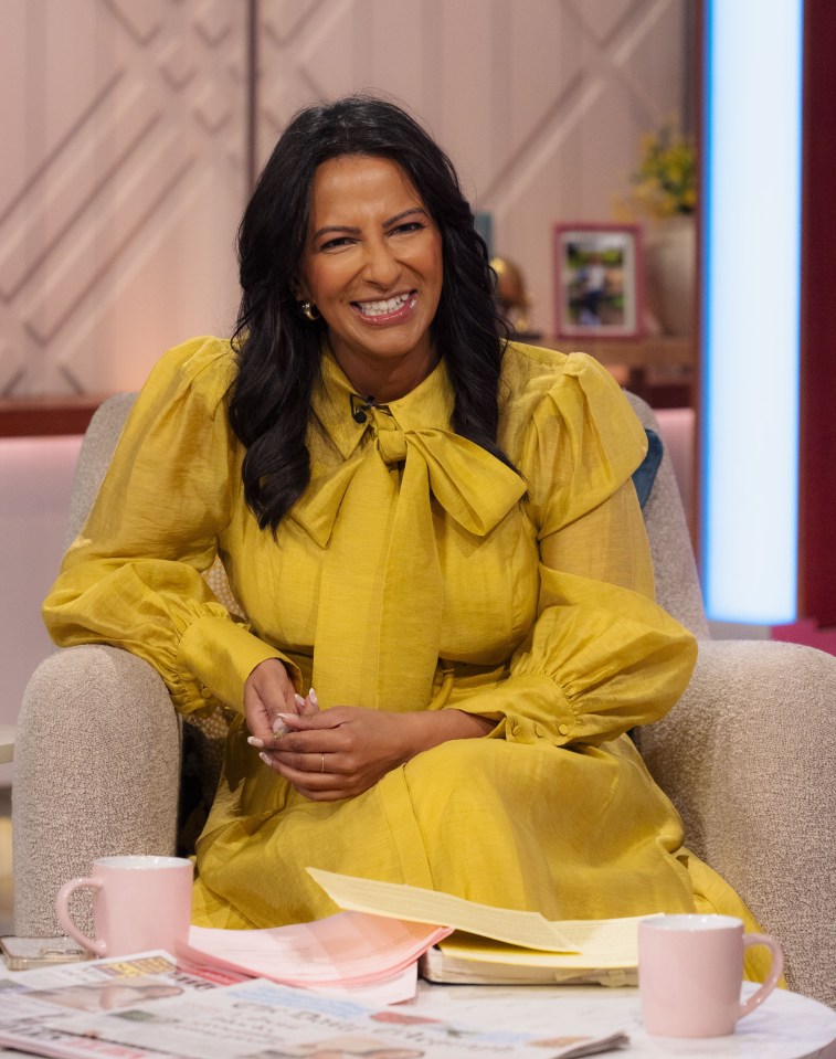 Ranvir Singh on the Lorraine TV show.