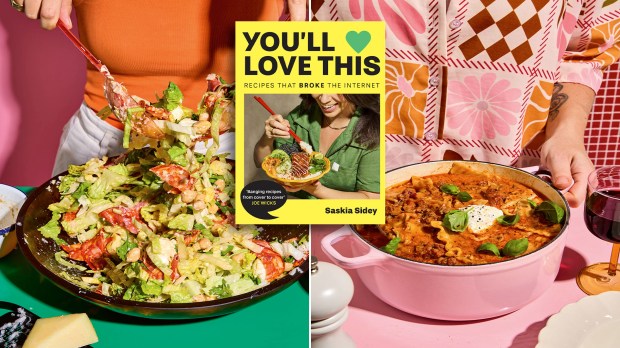 Collage of recipes from the cookbook "You'll Love This: Recipes That Broke the Internet".