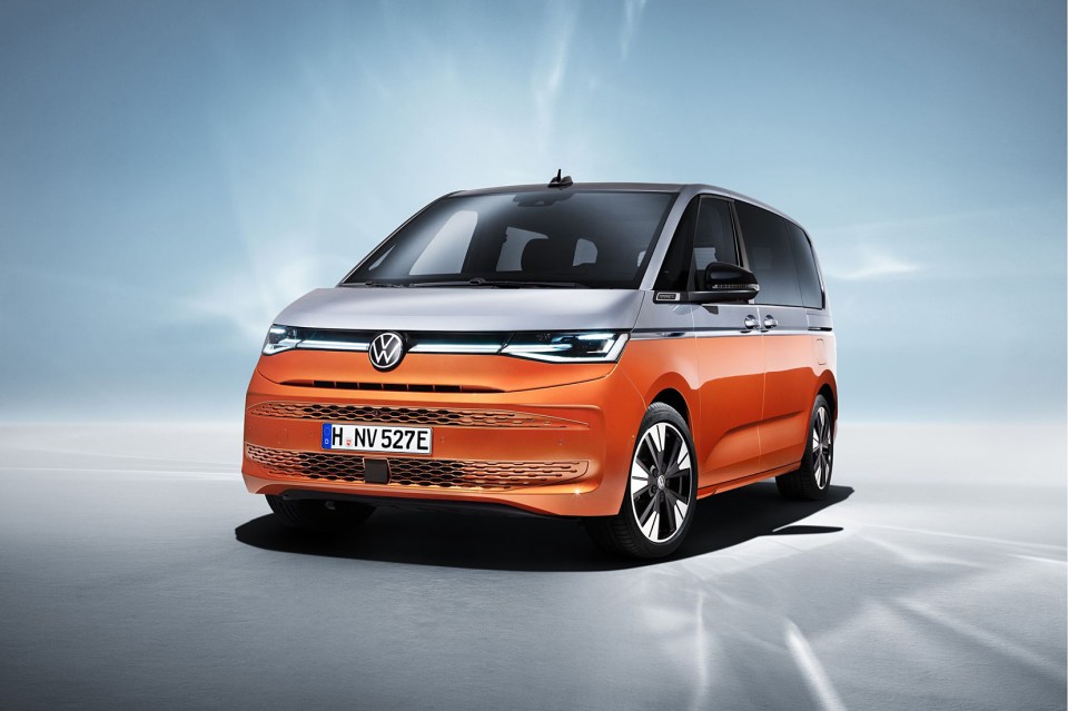 Volkswagen Multivan minivan.