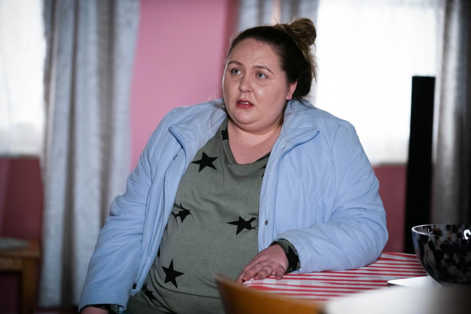 Still image of Clair Norris as Bernadette Taylor from EastEnders.