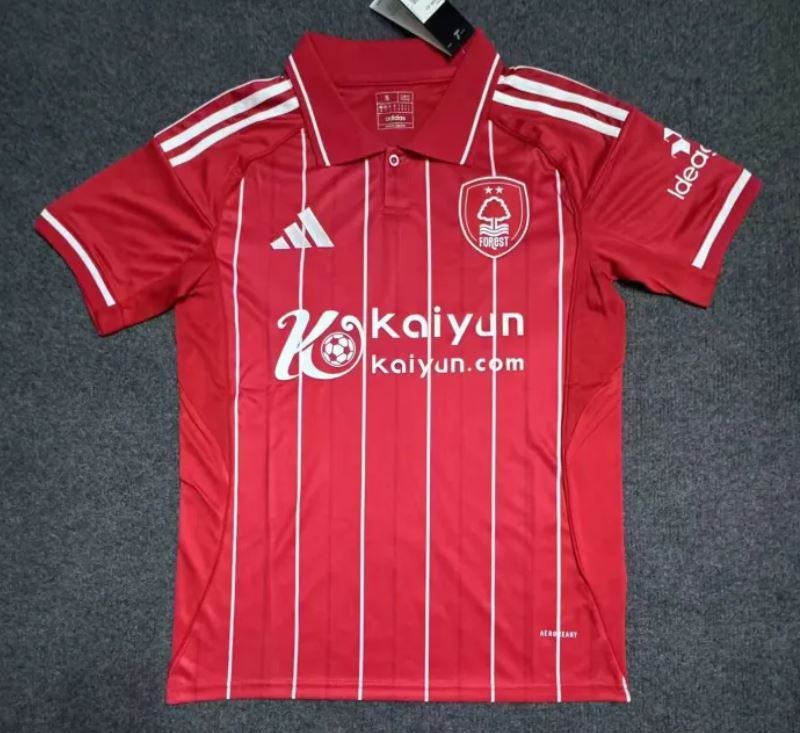 Nottingham Forest soccer jersey.