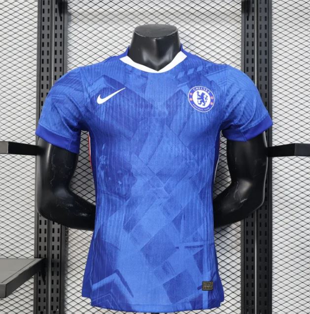Chelsea soccer jersey.
