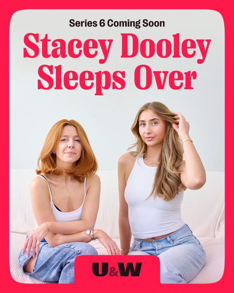 Promotional image for Stacey Dooley Sleeps Over, Series 6.